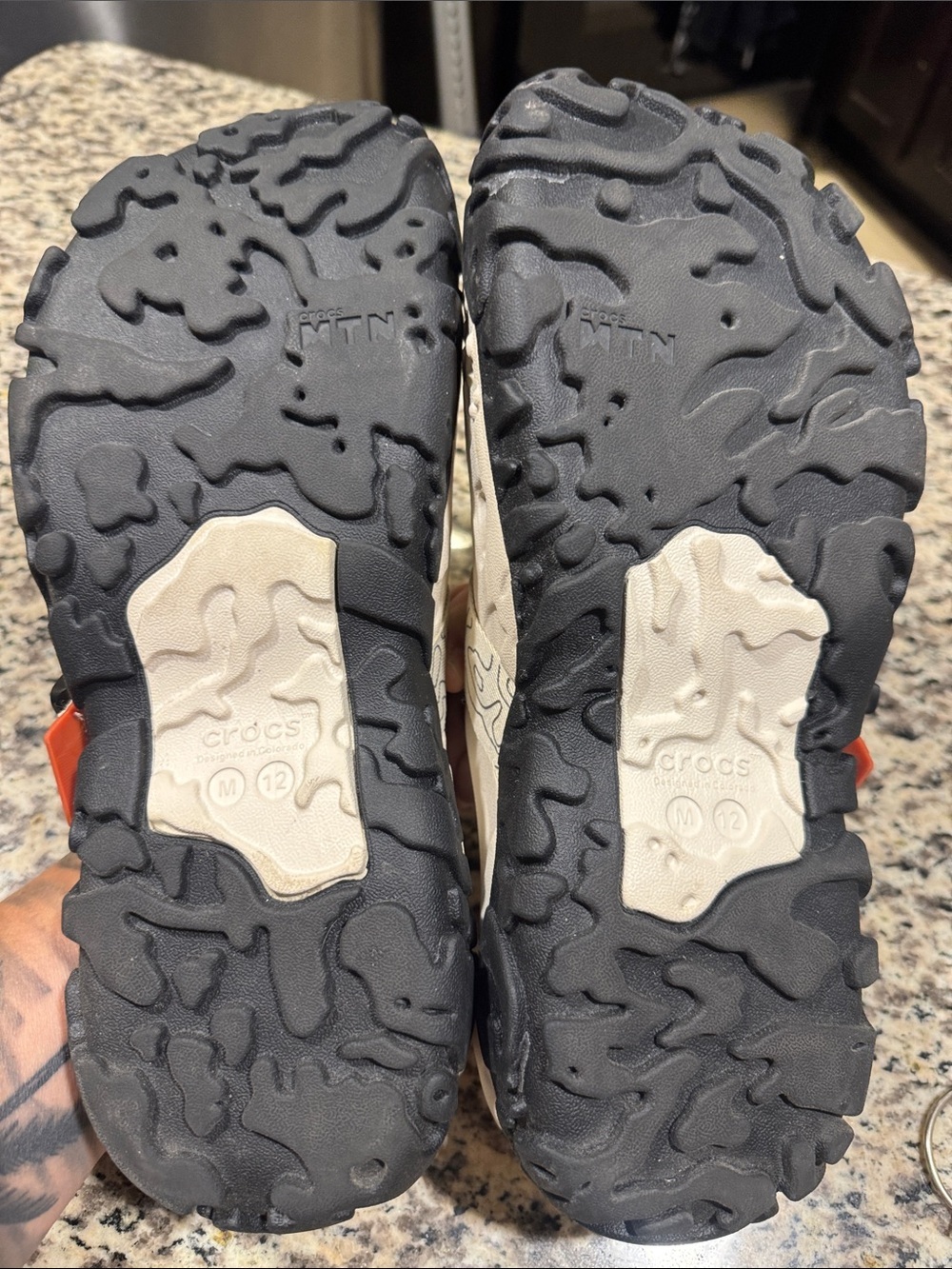 CROCS All Terrain Atlas Cream Slip-On. 12. Like New!!🔥 - Picture 4 of 6